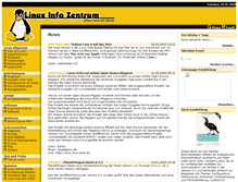 Tablet Screenshot of linuxinfozentrum.ch
